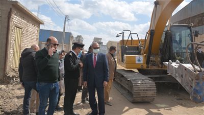 محافظ القليوبية يواصل حملاته المكبرة لإزالة التعديات على الأراضي الزراعية بالقناطر الخيرية 