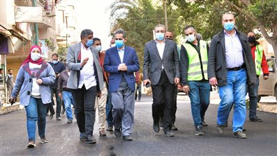 محافظ الغربية: نسابق الزمن للانتهاء من أعمال الرصف والتطوير بطنطا