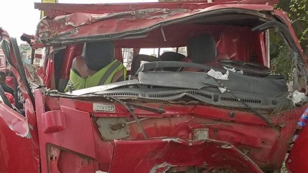 السيارة المتضررة