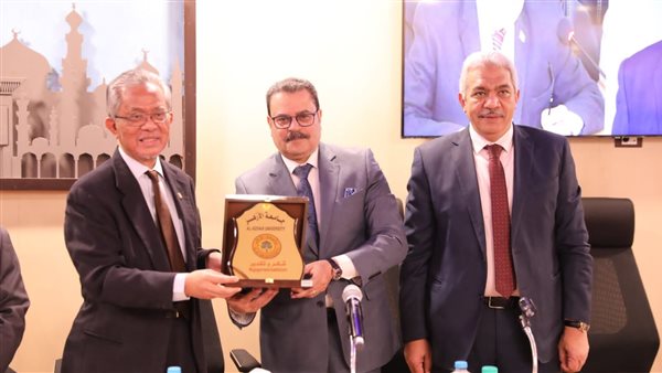  الوفد الماليزي والدكتور