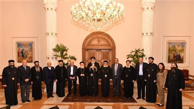 البابا تواضروس الثاني يجري عدة لقاءات رعوية