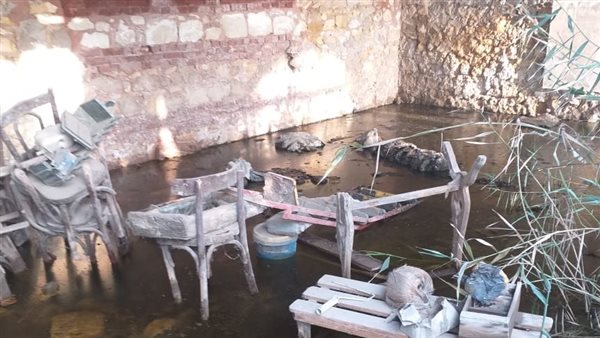 إهمال داخل قبة رقية