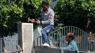 استمرار حملات إزالة الإشغالات داخل أحياء محافظة بورسعيد | صور 