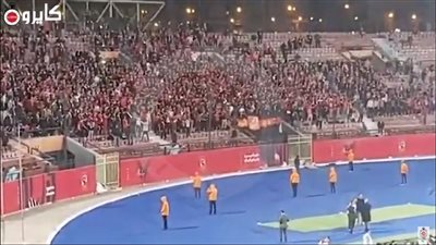 فرحة هستيرية لجماهير الأهلي بعد تسجيل هدفين في مرمى المريخ السوداني | فيديو