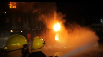 السيطرة على حريق منزل بالتبين دون وقوع إصابات