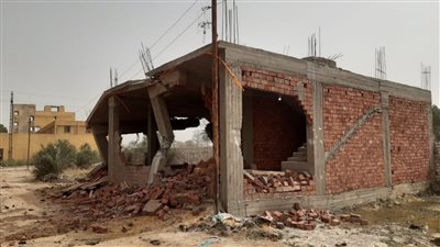 الجيزة: إزالة مبان مخالفة على الأراضي الزراعية بالبدرشين رصدتها الأقمار الصناعية