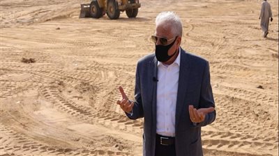 محافظ جنوب سيناء يتابع أعمال مشروع الحديقة المركزية بشرم الشيخ | صور 
