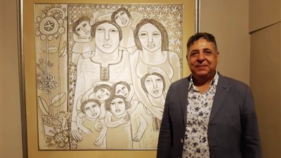  رئيس الفنون التشكيلية يفتتح معرض حواديت مصرية لـ هاني رزق.. اليوم