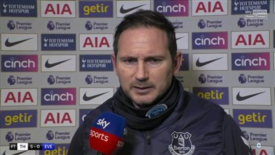 أول تعليق من فرانك لامبارد بعد الخسارة من توتنهام بخماسية في الدوري الإنجليزي