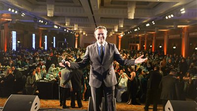 راغب علامة يشعل الأجواء في حفله بـ مدينة نصر