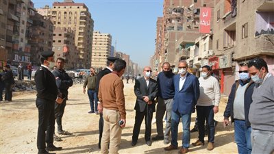 محافظ القليوبية يجرى جولة بحي غرب شبرا لمتابعة المشروعات الجاري تنفيذها