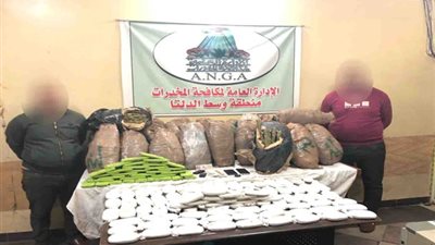 الداخلية تضبط 44 كيلو من مخدر الحشيش خلال 24 ساعة بـ 3 محافظات