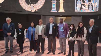 متحف الحضارة يستقبل وزير الخدمة المدنية والموارد البشرية بجنوب السودان | صور 