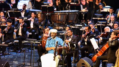 120 عازفا وحضور كامل العدد.. أبرز اللقطات من حفل نغم يمني بدار الأوبرا | صور 