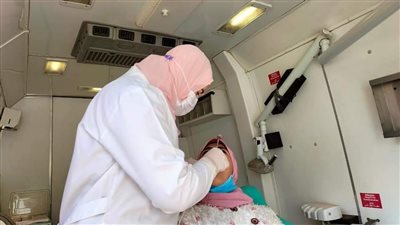 صحة المنوفية: فحص 1084 مواطن في قافلة علاجية بقرية كفر الشبع
