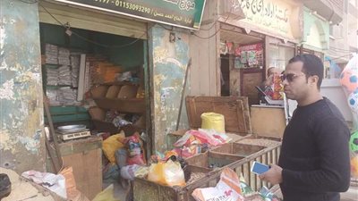 ضبط 6 مخالفات تموينية متنوعة بمركز ديرمواس في المنيا