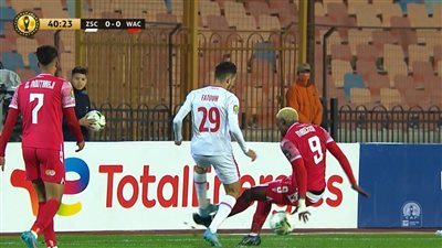 التعادل السلبي يحسم نتيجة الشوط الأول لـ مباراة الزمالك والوداد المغربي 