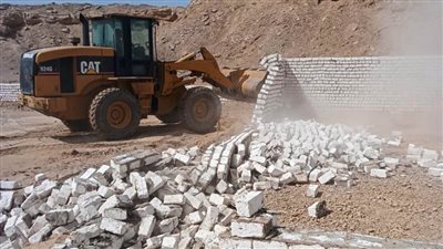أسوان: تنفيذ 115 قرار إزالة بمساحة 75.5 ألف متر