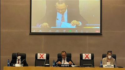رئيس بعثة مصر لدى الاتحاد الإفريقي يؤكد ضرورة مضاعفة التمويل الدولي المتاح للدول الإفريقية |صور