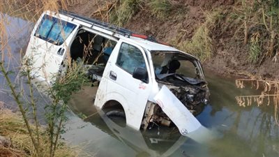 ننشر أسماء مصابي حادثة انقلاب سيارة بترعة في قنا