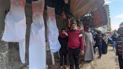 أقل من السوق ب50 جنيها.. منافذ لبيع اللحوم البلدية في المنوفية| صور