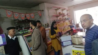 تحرير 19 محضر مخالفات صحية وتموينية بشبين القناطر 