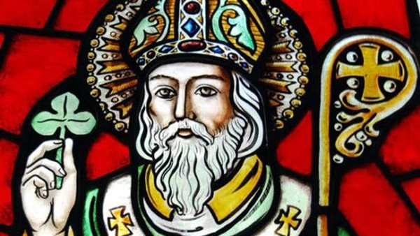 لوحة تجسد القديس