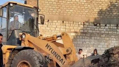 إزالة 9 حالات تعد ضمن الموجة 19 بالمنيا 