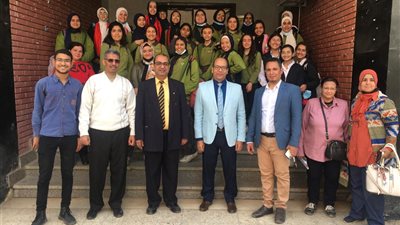 طب بشري سوهاج تستقبل رحلة علمية من مدرسة الشيماء الثانوية بنات