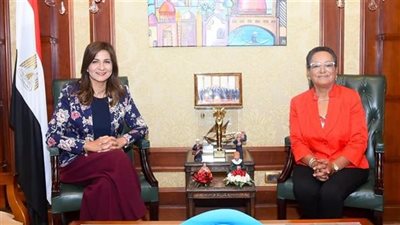 وزيرة الهجرة تنعى أنيسة حسونة: رجعت لخالقها ومعاها خير كتير عملته في دنيتها