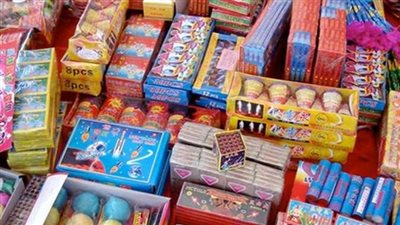 مباحث الجمالية تضبط نحو مليون قطعة ألعاب نارية 