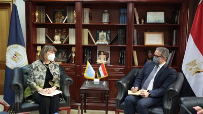 وزير الآثار: تعزيز قدرات العنصر البشري المحور الرئيسي خلال اجتماع منظمة السياحة العالمية