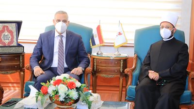 محافظ سوهاج يستقبل أسامة الأزهري مستشار رئيس الجمهورية للشئون الدينية