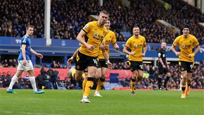 وولفرهامبتون يعبر إيفرتون.. ووست هام يفوز على أستون فيلا في الدوري الإنجليزي
