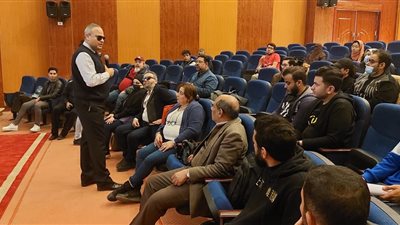 الإخراج السينمائي وأساسيات السيناريو في اليوم الثاني لفعاليات السينما بين إيديك بشبين الكوم