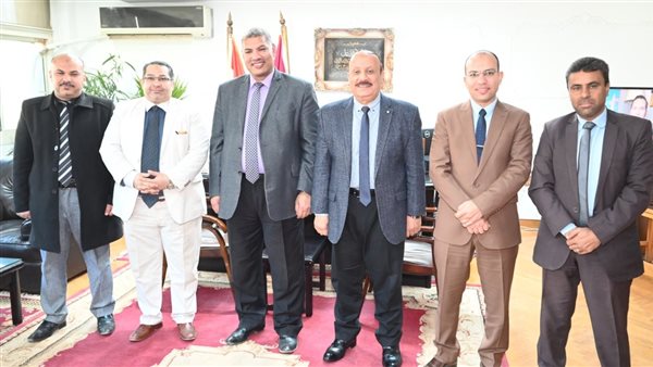 جامعة الفيوم تستقبل