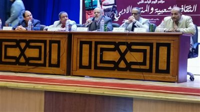  الثقافة الشعبية والمنتج الأدبي بقصر ثقافة شبين الكوم