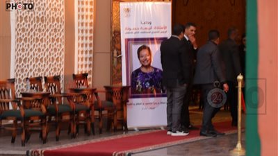 بدء مراسم عزاء أنيسة حسونة بمسجد الشرطة في 6 أكتوبر