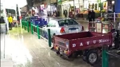 انخفاض درجات الحرارة وسقوط أمطار خفيفة على شمال سيناء | صور