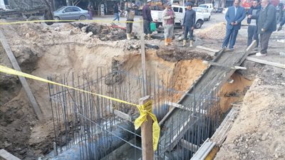 رئيس غرب المنصورة يتفقد أعمال تطوير البنية التحتية بشارع عبد السلام عارف │ صور