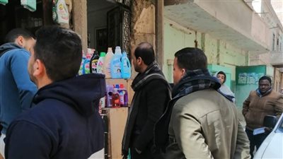 ضبط 25 مخالفة تموينية متنوعة بمركز ملوي في المنيا