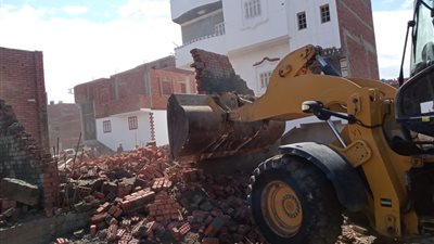 إزالة 8 حالات تعدٍ على أراضي أملاك الدولة بالدقهلية 