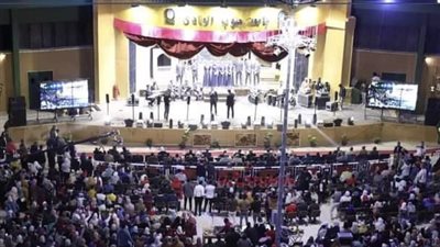 تألق كورال جامعة كفر الشيخ في اليوم الثاني للملتقى الفني بجنوب الوادي