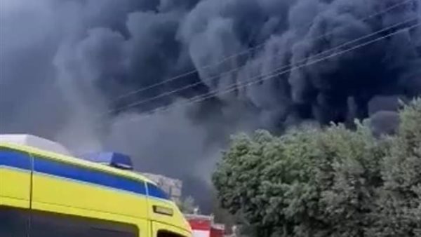 حريق مصنع بويات بكرداسة