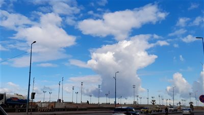 انكسار الموجة الباردة واستمرار الارتفاع التدريجي فى درجات الحرارة بالإسكندرية