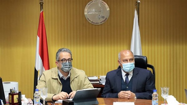 وزيرا السياحة والنقل