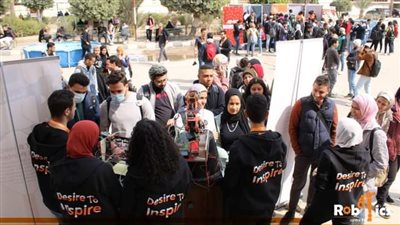 طلاب فريق Robotics يعرضون مشاريع متميزة وإبداعية بهندسة حلوان