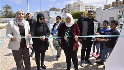 نائب محافظ مطروح تفتتح معرضا لبيع وتسويق منتجات المشروعات الصغيرة للشباب والمرأة │ صور