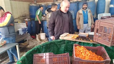 ضبط 10 أطنان طرشي مشكل غير صالح للاستهلاك الآدمي بالقناطر الخيرية 