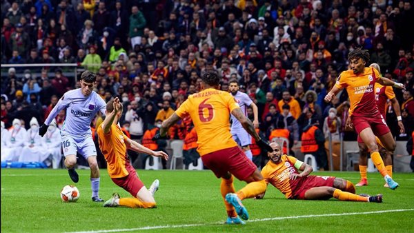 مباراة برشلونة وجالطة